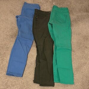 Old Navy Rockstar Teal Jeans